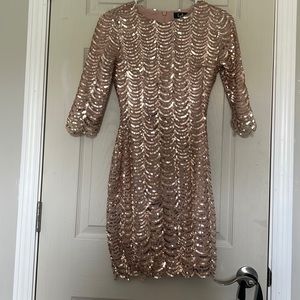Sequined Lulus dress